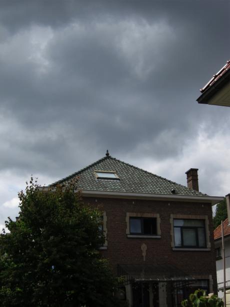 Ciel tourmenté au Castel fleuri