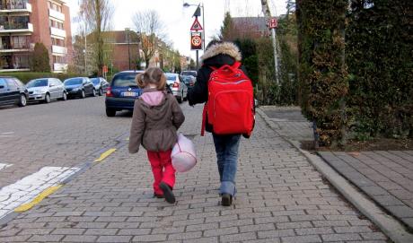 Going to school
