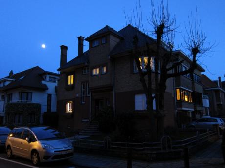 Pleine lune sur Boitsfort
