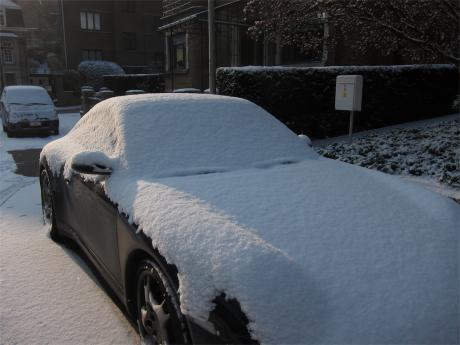 Porsche blanche